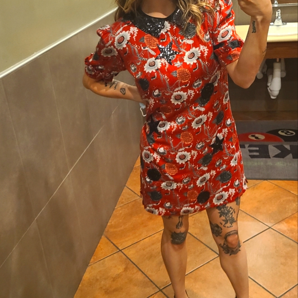 Local boutique aline dress